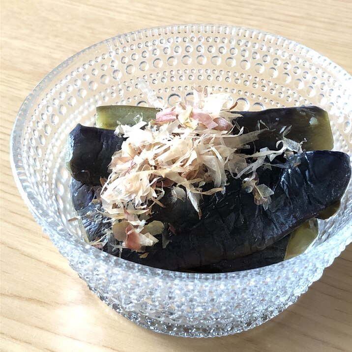 ウチの常備菜*フライパンでなすの煮びたし